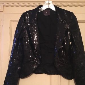 Black sequin jacket